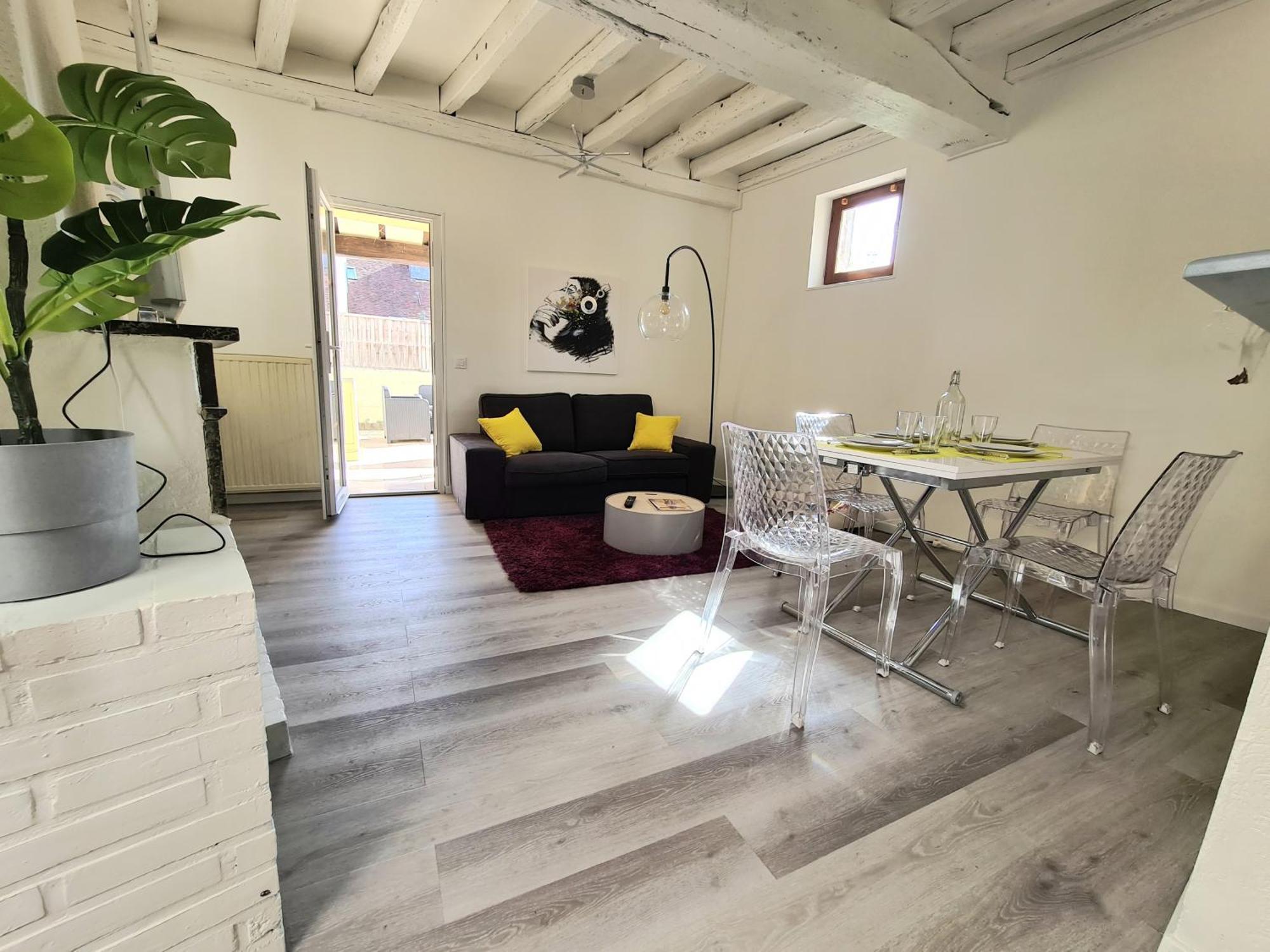 Maison Charme Avec Terrasse Hypercentre, Tres Calme Joigny Eksteriør billede