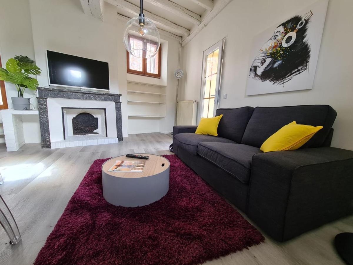 Maison Charme Avec Terrasse Hypercentre, Tres Calme Joigny Eksteriør billede