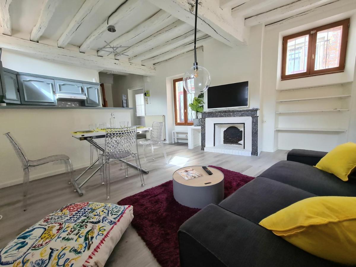 Maison Charme Avec Terrasse Hypercentre, Tres Calme Joigny Eksteriør billede